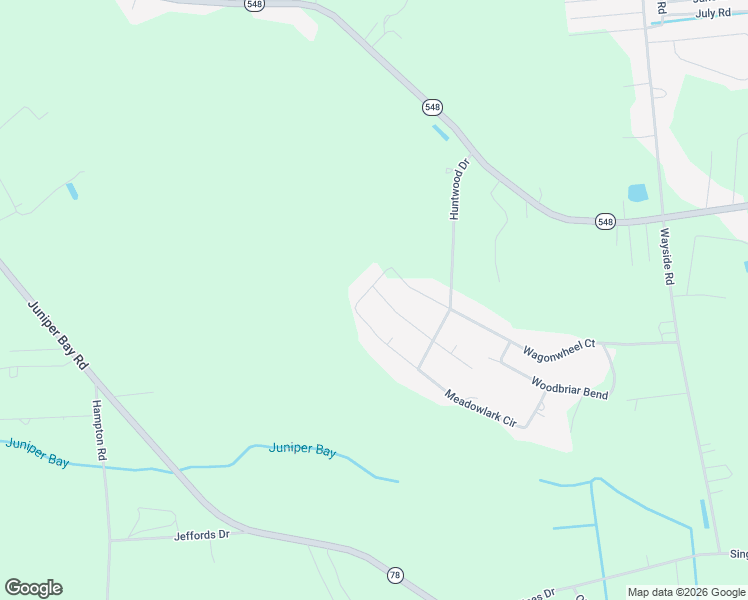 map of restaurants, bars, coffee shops, grocery stores, and more near 1316 Meadowlark Circle in Conway