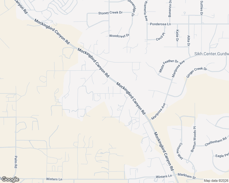map of restaurants, bars, coffee shops, grocery stores, and more near 15780 Pounders Drive in Riverside
