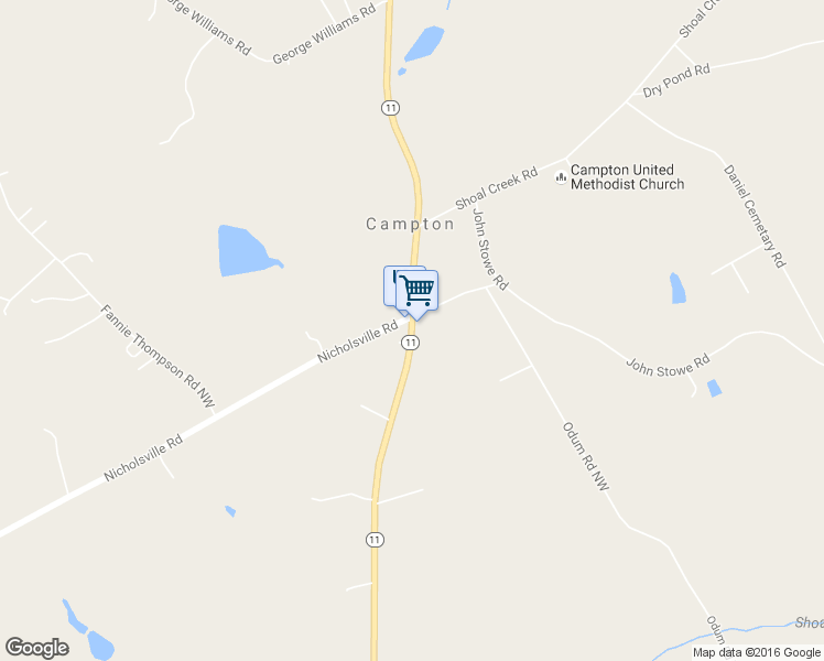 map of restaurants, bars, coffee shops, grocery stores, and more near 2639 Highway 11 in Monroe