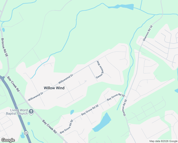 map of restaurants, bars, coffee shops, grocery stores, and more near 3621 Willow Club Drive in Loganville