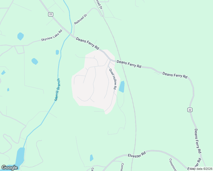 map of restaurants, bars, coffee shops, grocery stores, and more near 250 Deer Crossing Road in Warrior