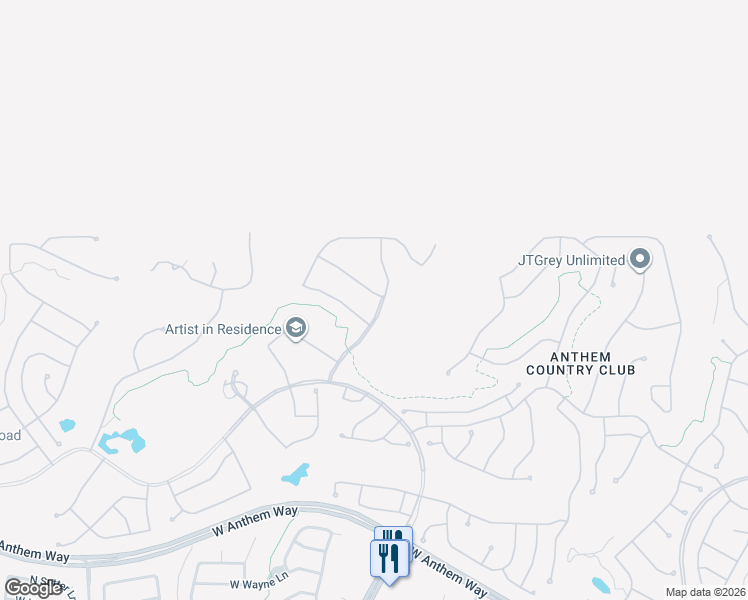 map of restaurants, bars, coffee shops, grocery stores, and more near 2507 West Princeville Drive in New River