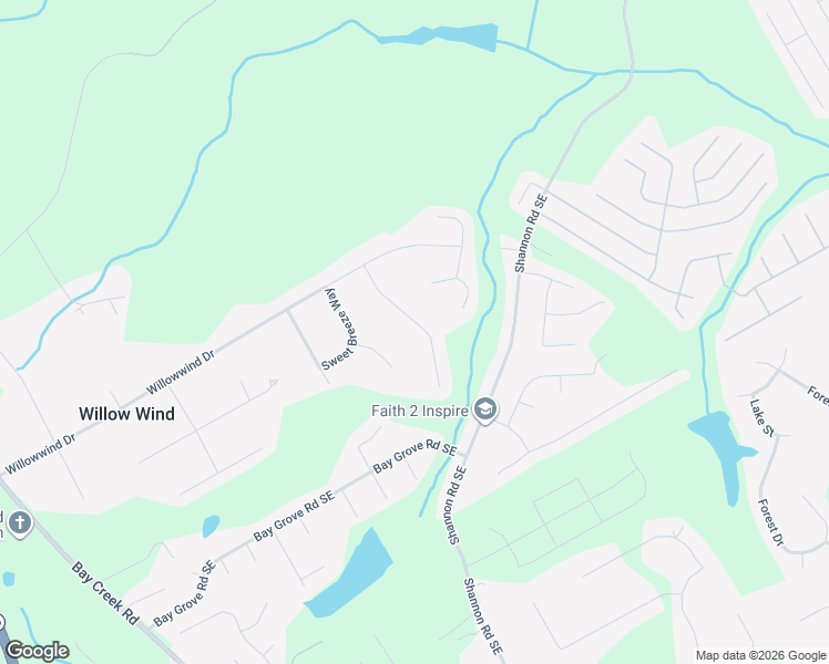 map of restaurants, bars, coffee shops, grocery stores, and more near 3697 Nina Court Southeast in Loganville