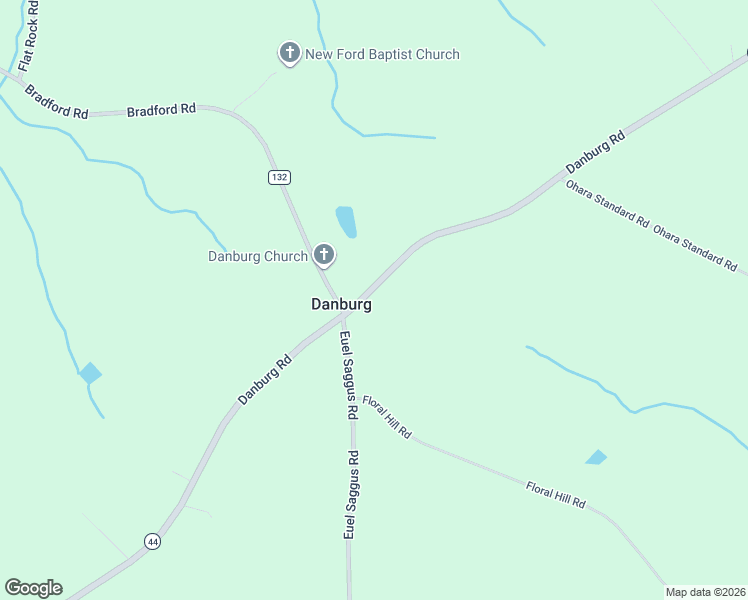 map of restaurants, bars, coffee shops, grocery stores, and more near 6464 Danburg Road in Tignall