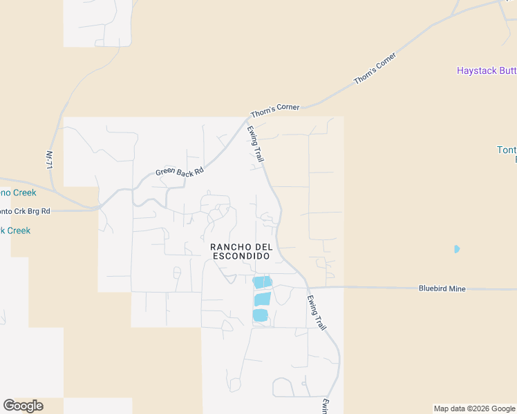 map of restaurants, bars, coffee shops, grocery stores, and more near 298 Old Mill Road in Tonto Basin