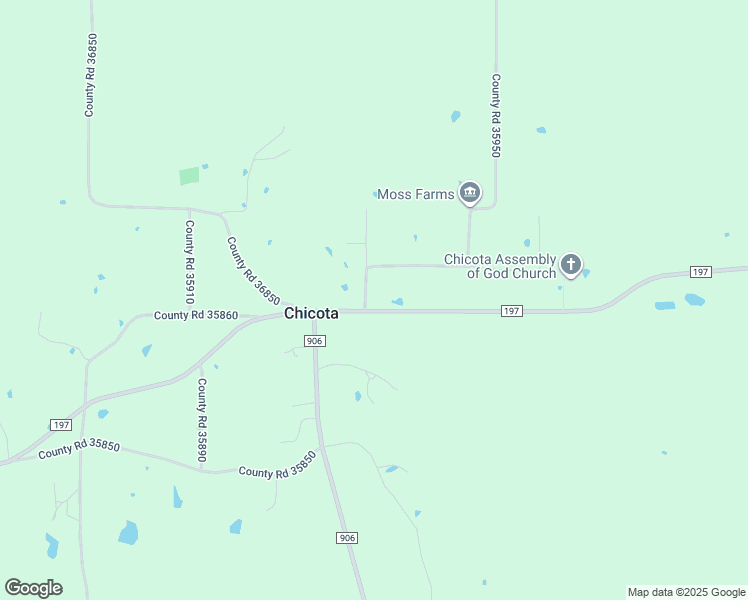 map of restaurants, bars, coffee shops, grocery stores, and more near in Chicota