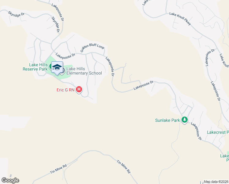 map of restaurants, bars, coffee shops, grocery stores, and more near 18458 Lakepointe Drive in Riverside