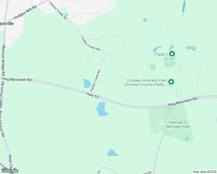 map of restaurants, bars, coffee shops, grocery stores, and more near 3790 Hog Mountain Road in Watkinsville