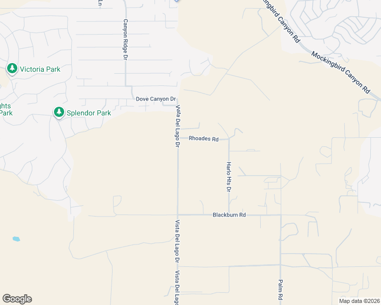map of restaurants, bars, coffee shops, grocery stores, and more near Rhoades Road in Riverside