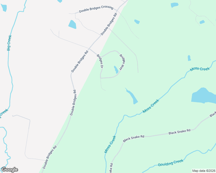 map of restaurants, bars, coffee shops, grocery stores, and more near 221 Bridges Drive in Winterville
