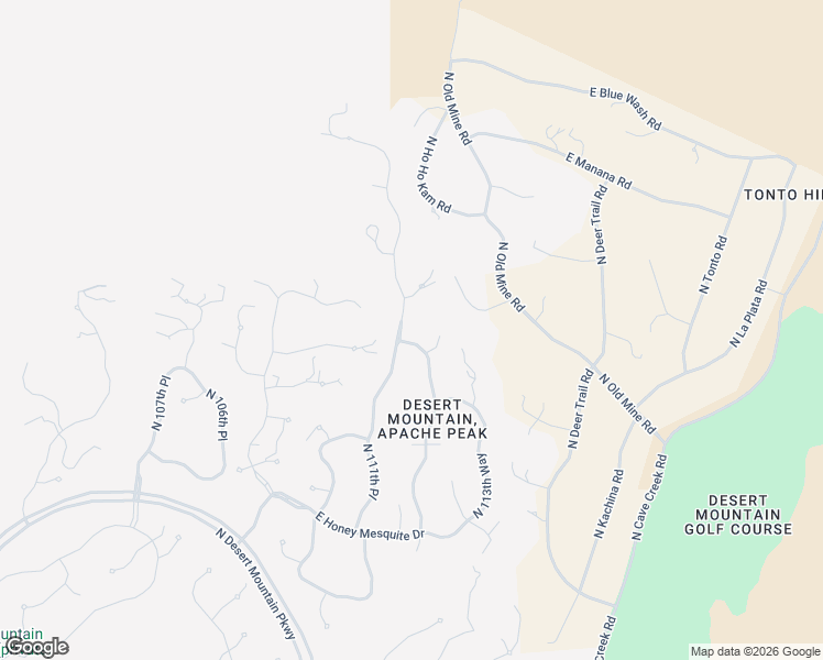 map of restaurants, bars, coffee shops, grocery stores, and more near 42383 North 111th Place in Scottsdale
