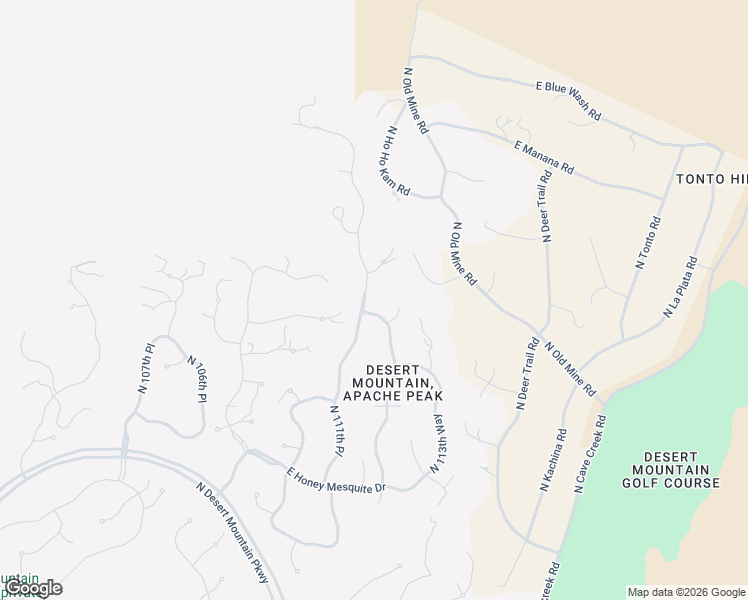 map of restaurants, bars, coffee shops, grocery stores, and more near 42383 North 111th Place in Scottsdale