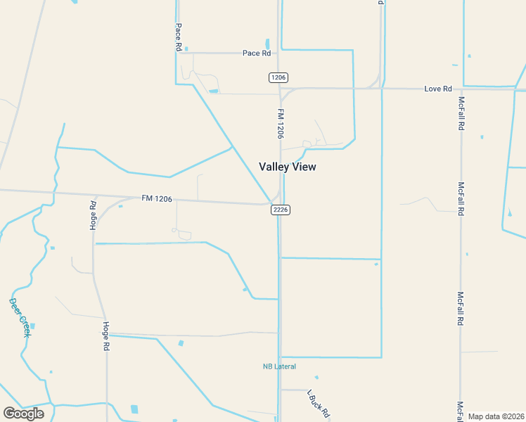 map of restaurants, bars, coffee shops, grocery stores, and more near 5803 Farm to Market Road 1206 in Iowa Park
