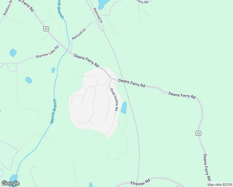 map of restaurants, bars, coffee shops, grocery stores, and more near 79 Quail Hollow Road in Warrior