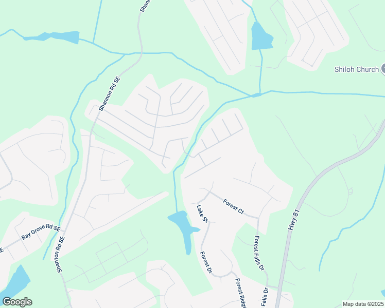 map of restaurants, bars, coffee shops, grocery stores, and more near 968 High Tide Court in Loganville