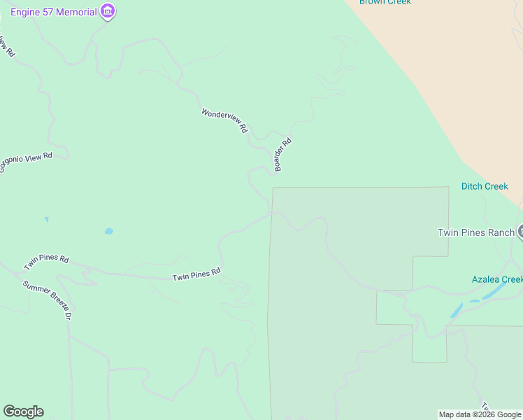 map of restaurants, bars, coffee shops, grocery stores, and more near 48910 Twin Pines Road in Banning