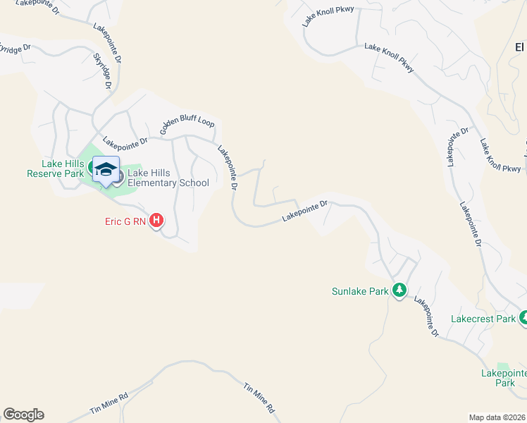 map of restaurants, bars, coffee shops, grocery stores, and more near 16969 Old Lake Road in Riverside