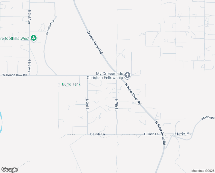 map of restaurants, bars, coffee shops, grocery stores, and more near 42428 North 7th Street in Phoenix