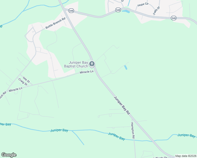 map of restaurants, bars, coffee shops, grocery stores, and more near 5178 Juniper Bay Road in Conway