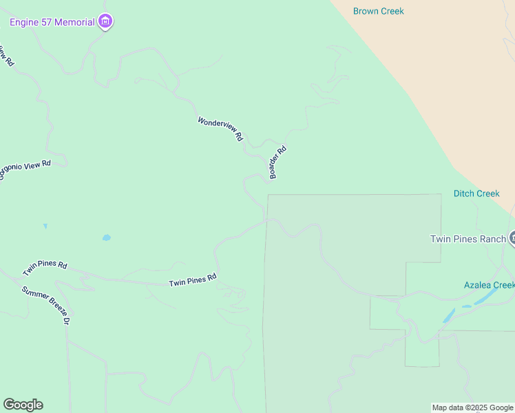 map of restaurants, bars, coffee shops, grocery stores, and more near 48910 Twin Pines Road in Banning