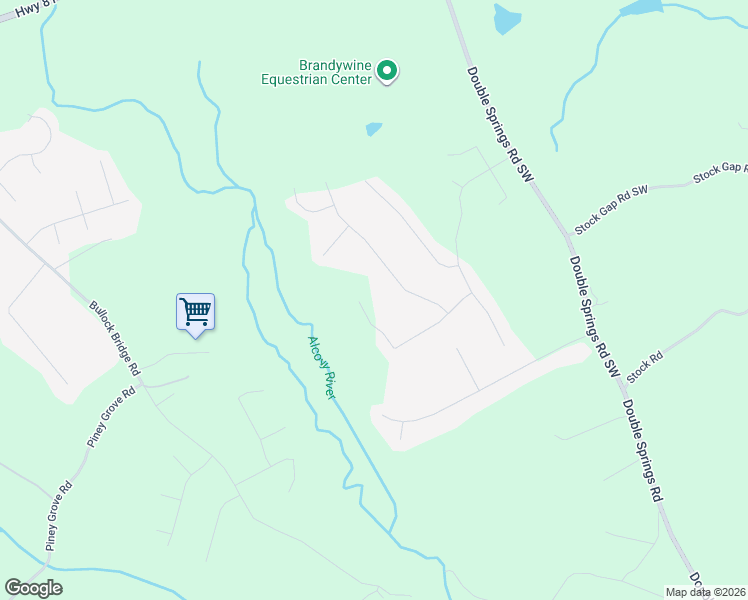 map of restaurants, bars, coffee shops, grocery stores, and more near 2669 Alexis Way in Monroe