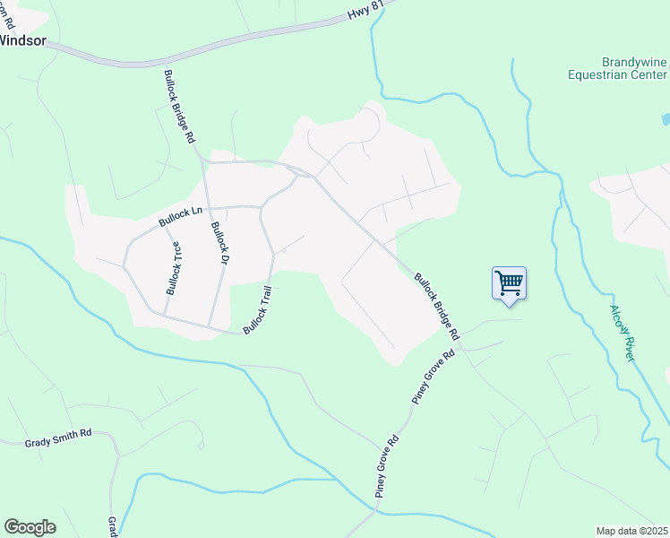 map of restaurants, bars, coffee shops, grocery stores, and more near 4274 Timber Trace Road in Loganville