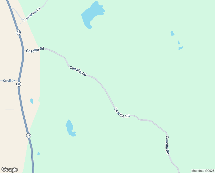 map of restaurants, bars, coffee shops, grocery stores, and more near 1747 Cascilla Road in Cascilla