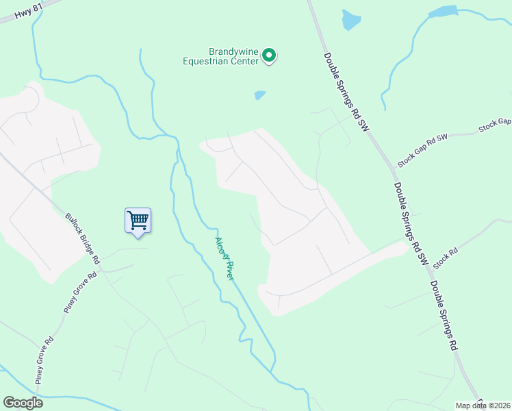 map of restaurants, bars, coffee shops, grocery stores, and more near 2669 Alexis Way in Monroe