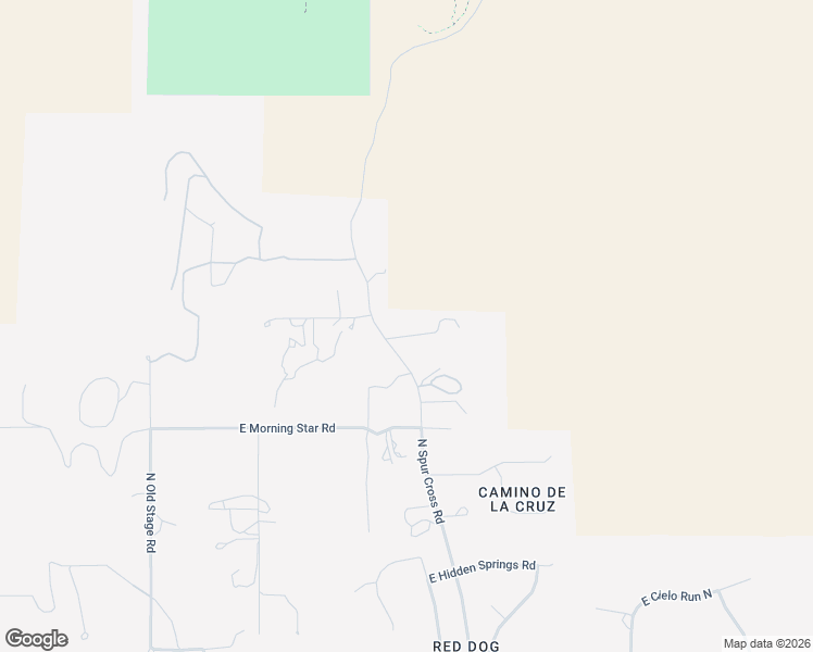 map of restaurants, bars, coffee shops, grocery stores, and more near 5958 Hiddden Spring in Cave Creek