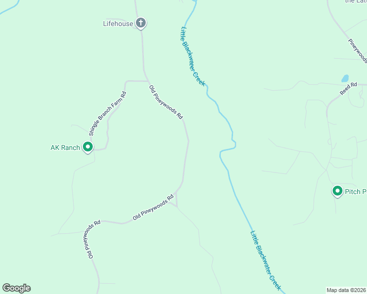 map of restaurants, bars, coffee shops, grocery stores, and more near 3621-4667 Old Pineywoods Road in Jasper
