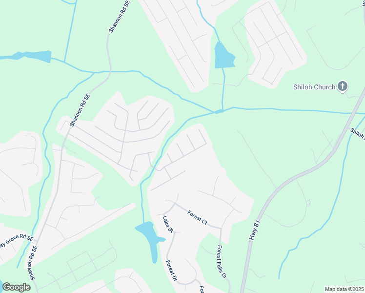 map of restaurants, bars, coffee shops, grocery stores, and more near 3826 Bald Eagle Drive in Loganville