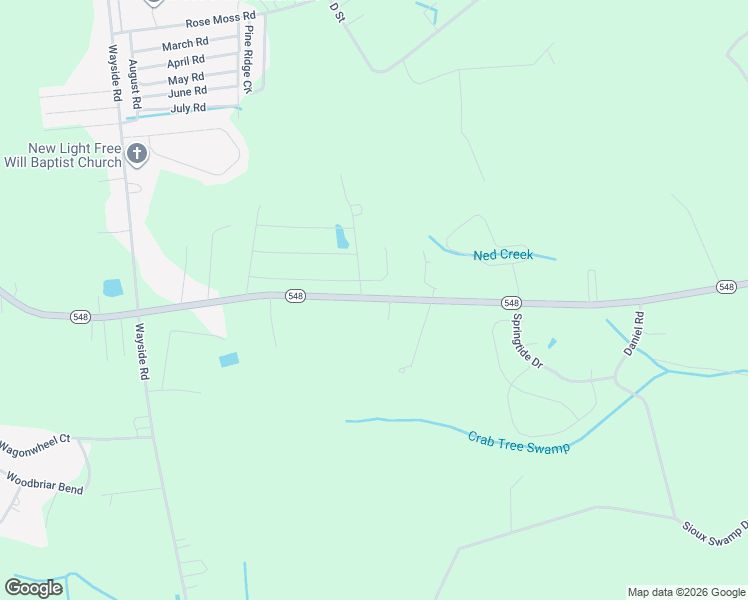map of restaurants, bars, coffee shops, grocery stores, and more near 857 State Highway 548 in Conway
