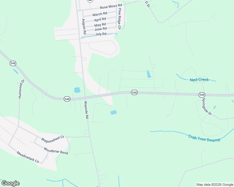 map of restaurants, bars, coffee shops, grocery stores, and more near 1031 State Highway 548 in Conway