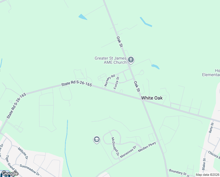 map of restaurants, bars, coffee shops, grocery stores, and more near 2730 Cultra Road in Conway