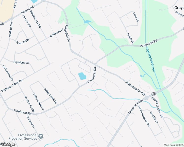 map of restaurants, bars, coffee shops, grocery stores, and more near 1700 Pinehurst Road in Snellville