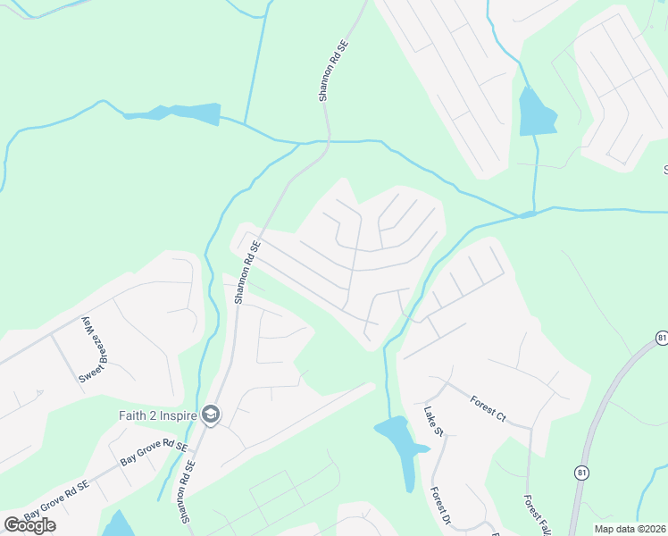 map of restaurants, bars, coffee shops, grocery stores, and more near 3980 Village Main Street in Loganville