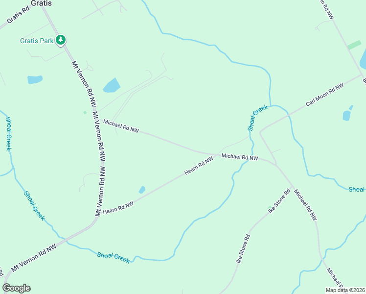 map of restaurants, bars, coffee shops, grocery stores, and more near 1760 Michael Rd NW in Monroe