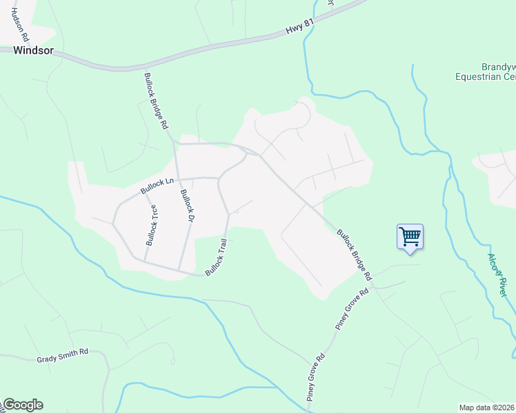 map of restaurants, bars, coffee shops, grocery stores, and more near 4378 Ridge Court in Loganville