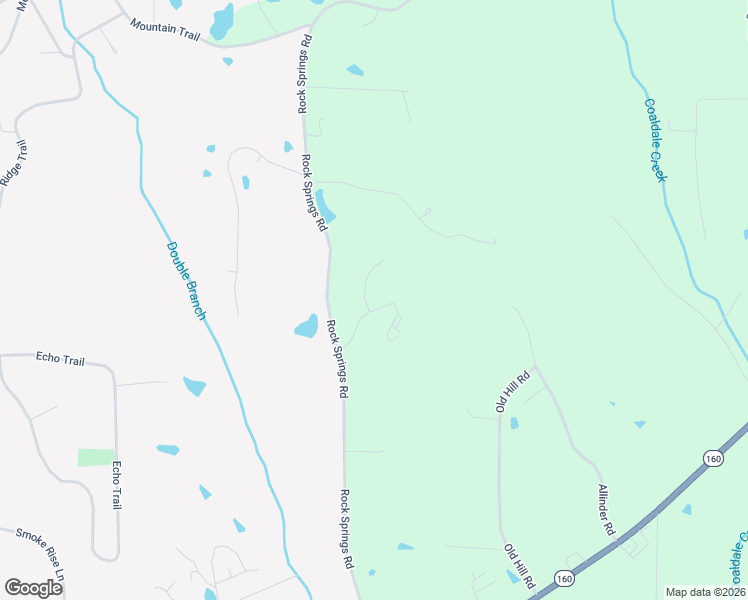 map of restaurants, bars, coffee shops, grocery stores, and more near 159 Springs Cove Road in Warrior