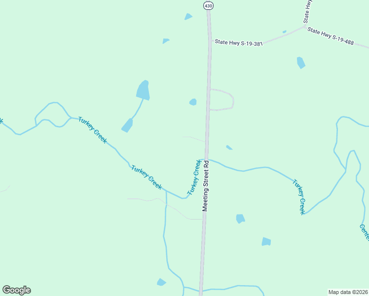 map of restaurants, bars, coffee shops, grocery stores, and more near 621 Meeting Street Road in Edgefield
