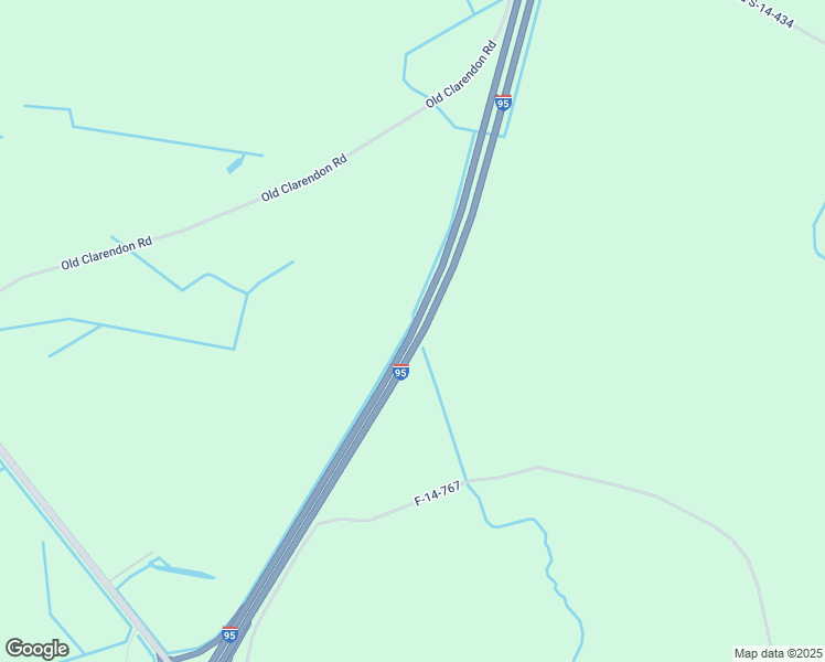 map of restaurants, bars, coffee shops, grocery stores, and more near Interstate 95 in Gable