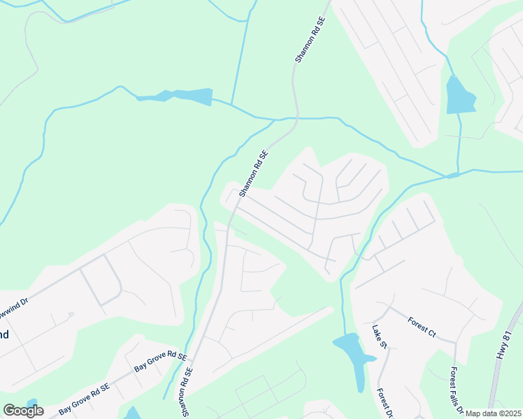 map of restaurants, bars, coffee shops, grocery stores, and more near 3851 Village Main Street in Loganville