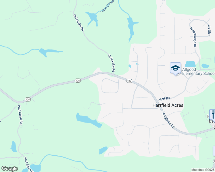 map of restaurants, bars, coffee shops, grocery stores, and more near 434 Indian Hills Drive in Dallas