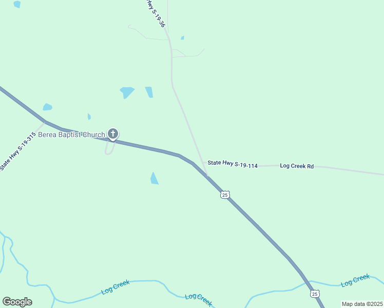 map of restaurants, bars, coffee shops, grocery stores, and more near 1628 U.S. 25 in Edgefield