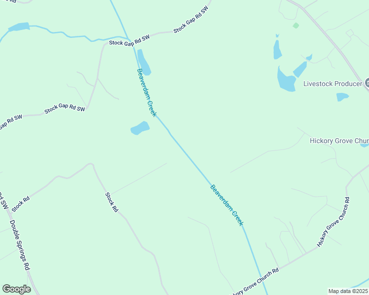 map of restaurants, bars, coffee shops, grocery stores, and more near 1240 Stock Court in Monroe