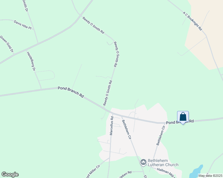 map of restaurants, bars, coffee shops, grocery stores, and more near 140 Reedy O Smith Road in Lexington County