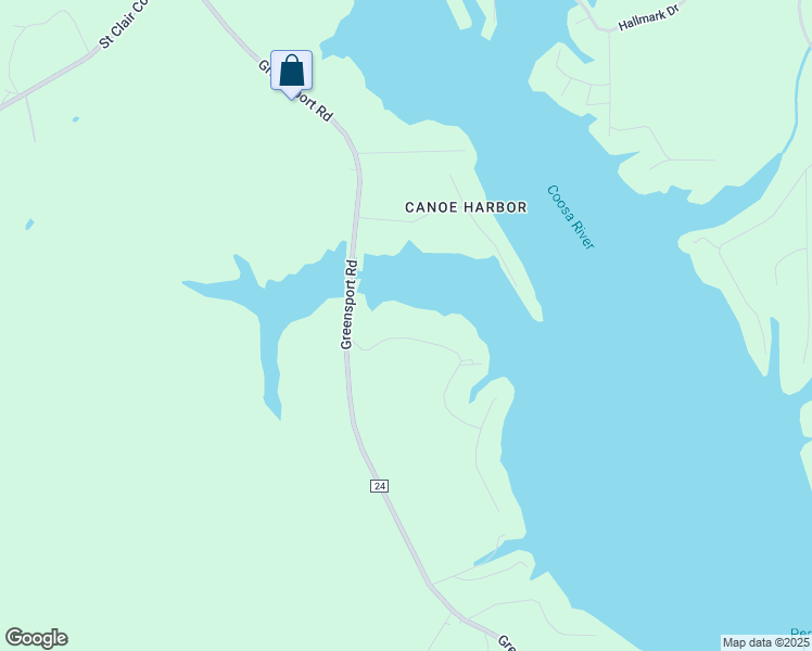 map of restaurants, bars, coffee shops, grocery stores, and more near 145 Muscadine Drive in Ashville