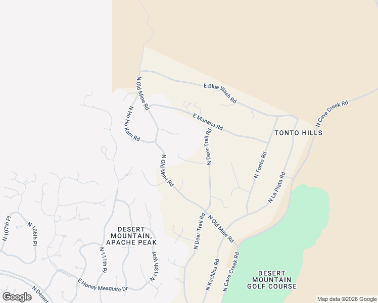 map of restaurants, bars, coffee shops, grocery stores, and more near 11434 East Quail Lane in Cave Creek