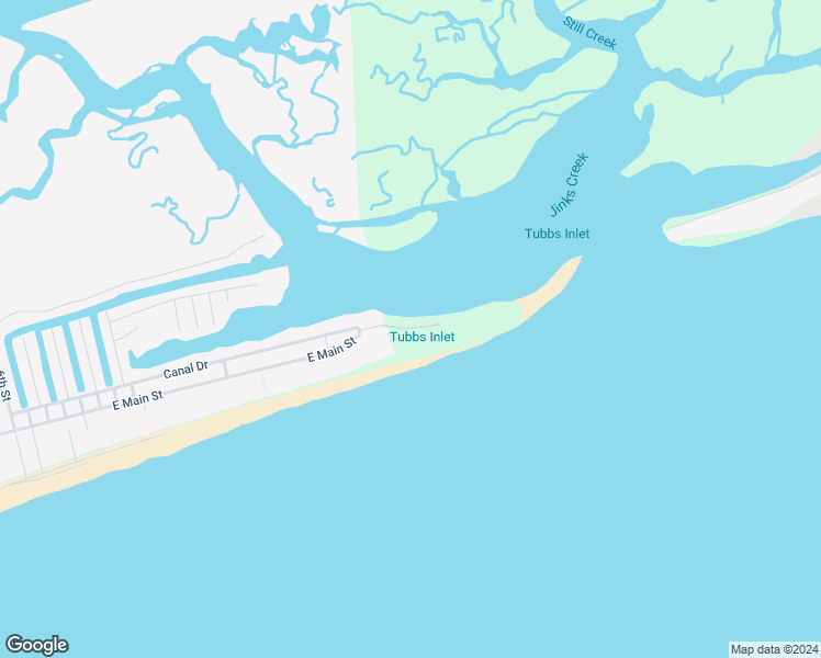 map of restaurants, bars, coffee shops, grocery stores, and more near Palm Cove in Sunset Beach