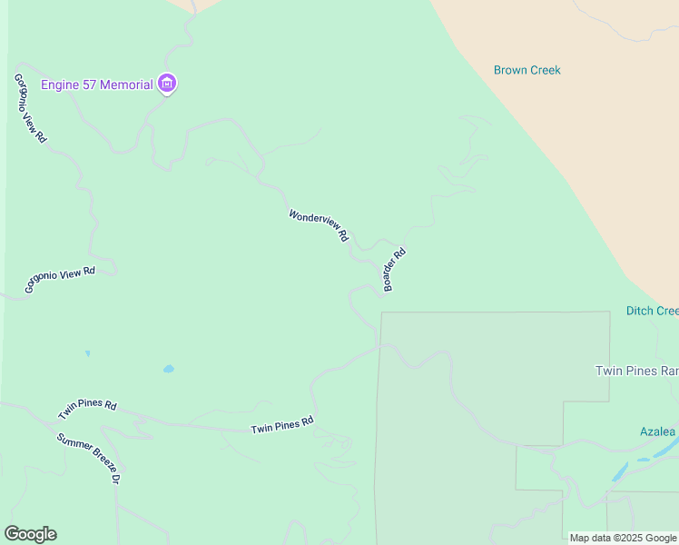 map of restaurants, bars, coffee shops, grocery stores, and more near 16955 Wonderview Road in Banning